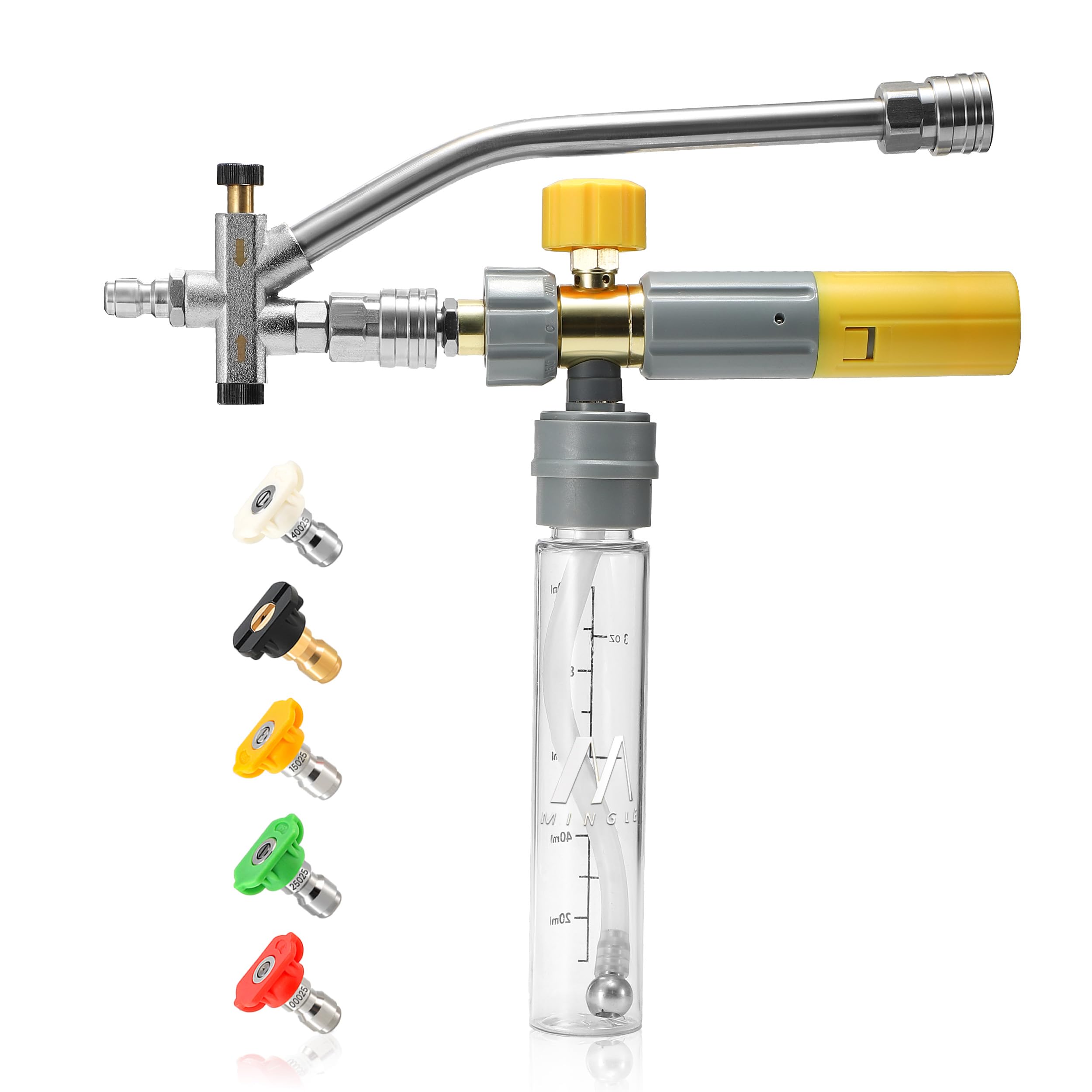 ブルーソネッツ／サンキューミスタームーン Amazon.com: M MINGLE Magnetic Foam Cannon with Dual Connector